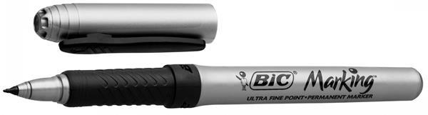 ROTULADOR PERMAMENTE MARKER GRIP CD NEGRO BIC