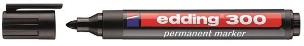 ROTULADOR PERMANENTE EDDING 300 NEGRO PTA.CONICA 1,5-3MM