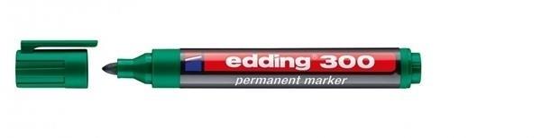 ROTULADOR PERMANENTE EDDING 300 VERDE PTA.CONICA 1,5-3MM