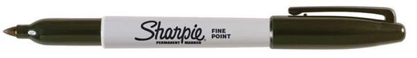 ROTULADOR PERMANENTE SHARPIE FINO 1MM NEGRO PTACONICA