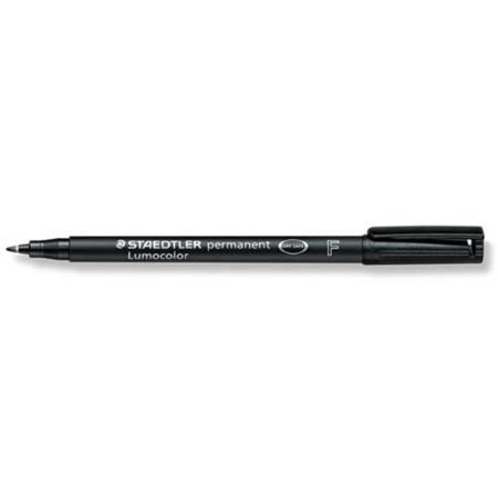ROTULADOR PERMANENTE F 0,6MM NEGRO LUMOCOLOR 318 STAEDTLER