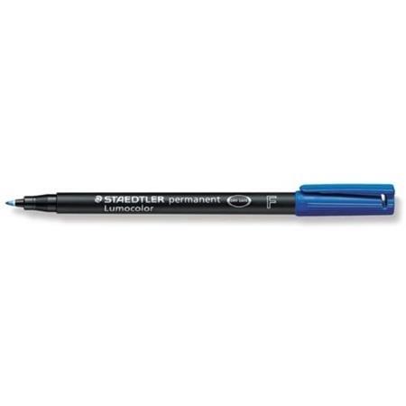 ROTULADOR PERMANENTE F 0,6MM AZUL LUMOCOLOR 318 STAEDTLER