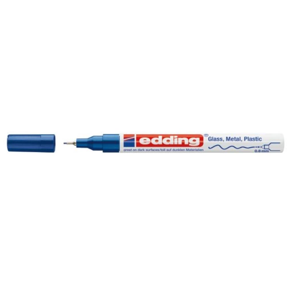 ROTULADOR EDDING 780 AZUL 0,8MM TINTA OPACA