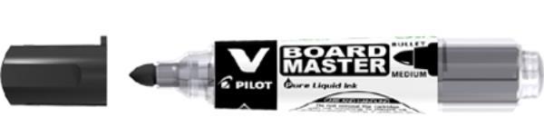ROTULADOR PIZARRA ECO NEGRO PTA.CONICA 6MM VBOARD MASTER BEGREEN PILOT