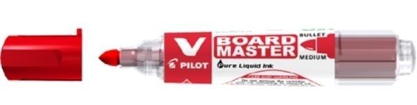 ROTULADOR PIZARRA ECO ROJO PTA.CONICA 6MM VBOARD MASTER BEGREEN PILOT