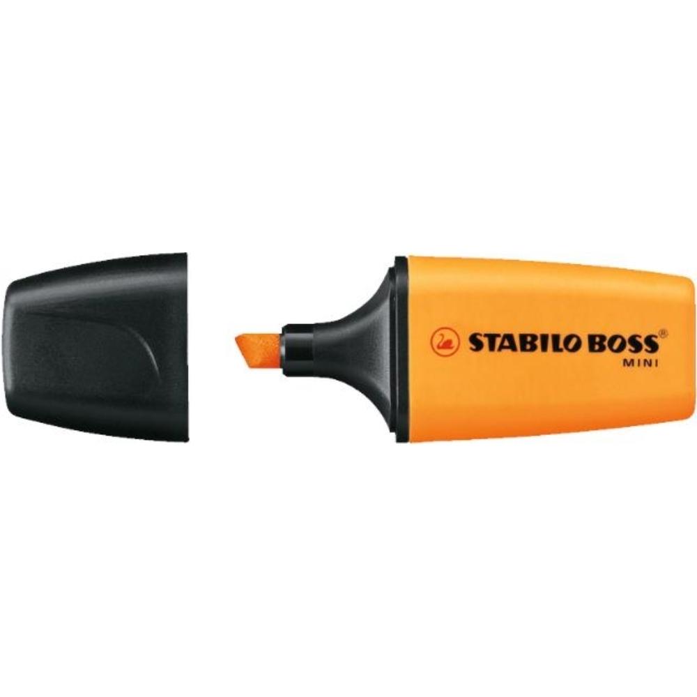 ROTULADOR FLUORESCENTE BOSS MINI NARANJA STABILO