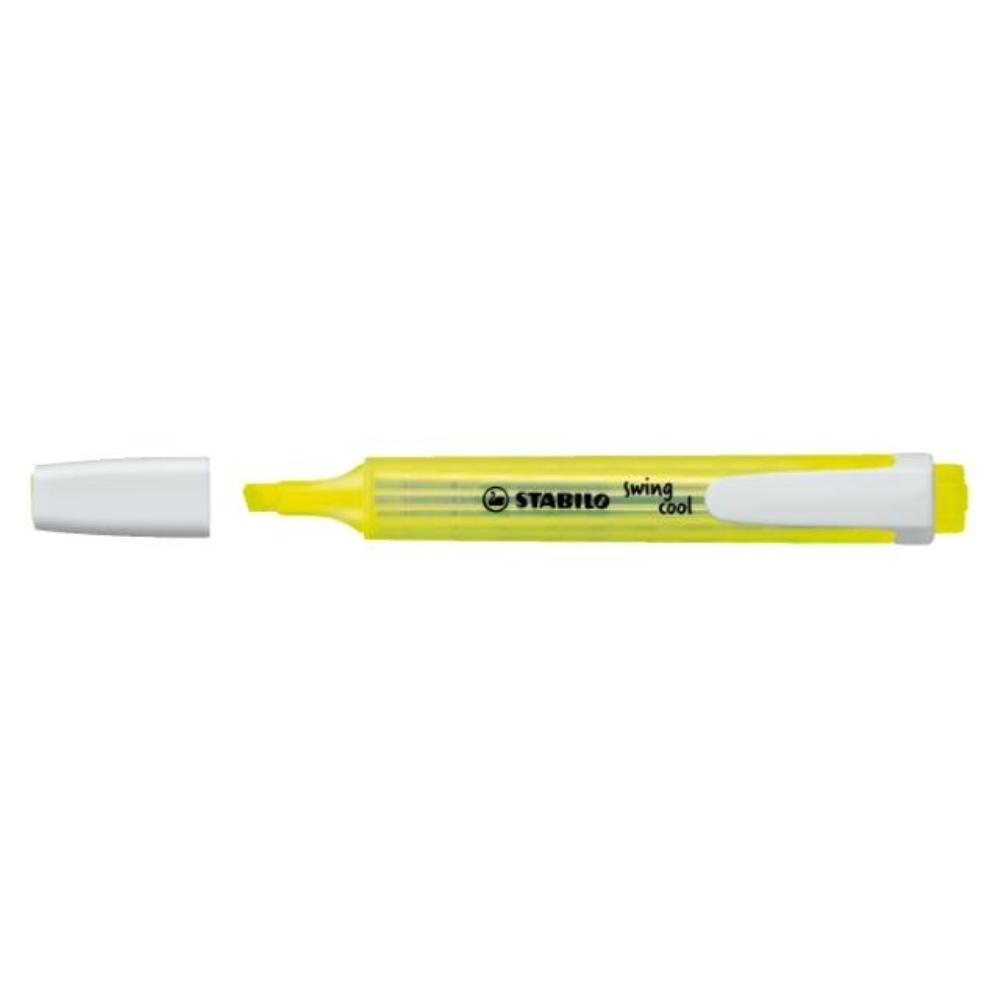 ROTULADOR FLUORESCENTE SWING COOL AMARILLO STABILO
