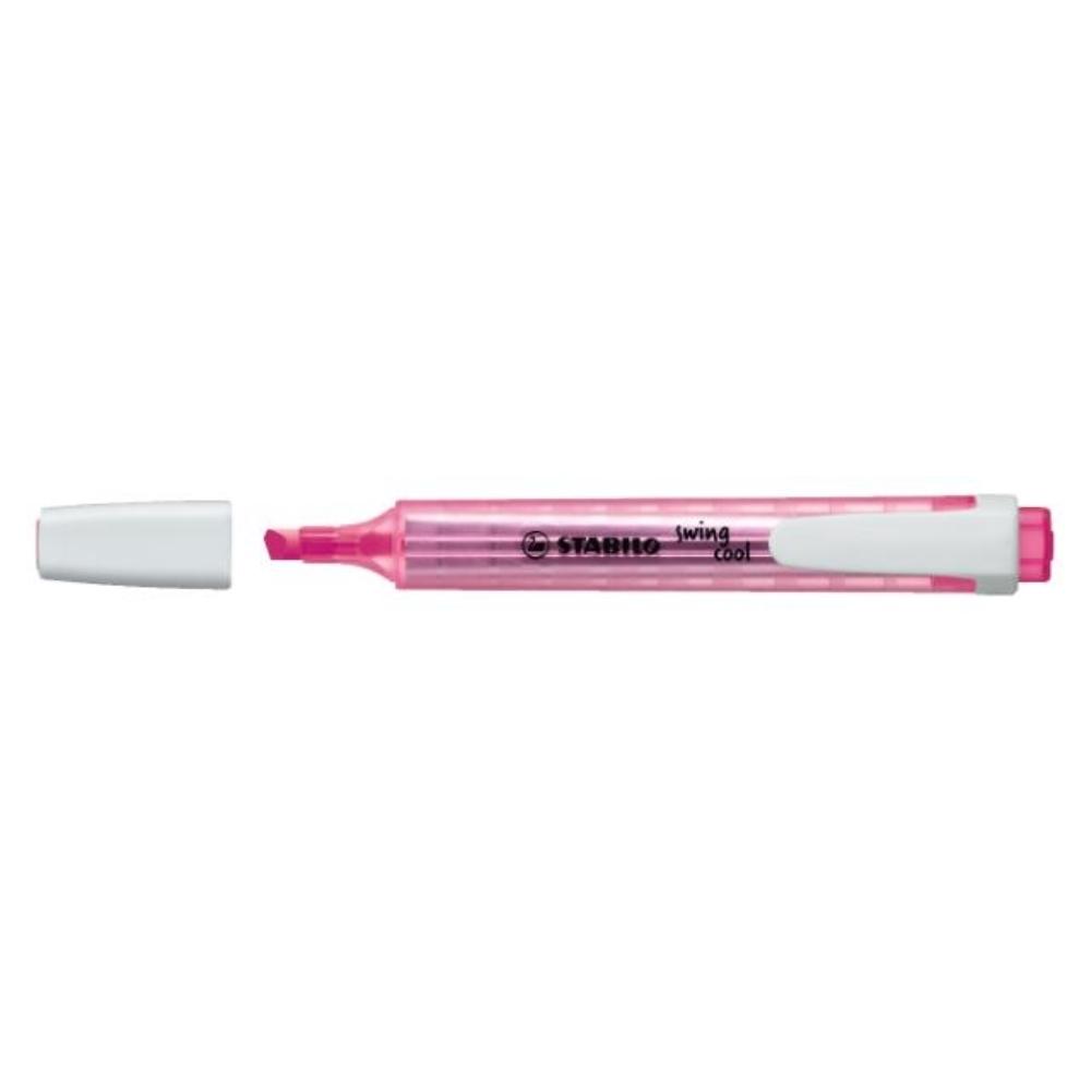 ROTULADOR FLUORESCENTE SWING COOL ROSA STABILO