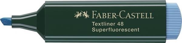 ROTULADOR FLUORESCENTE TEXTLINER 48 AZUL FABER CASTELL