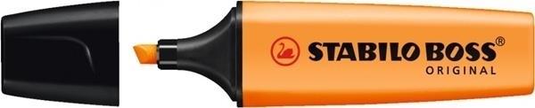ROTULADOR FLUORESCENTE NARANJA STABILO BOSS