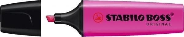 ROTULADOR FLUORESCENTE FUCSIA STABILO BOSS