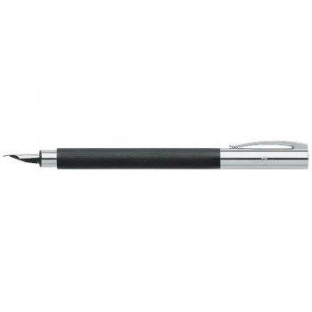 PLUMA AMBITION RESINA NEGRA TRAZO FINO FABER CASTELL