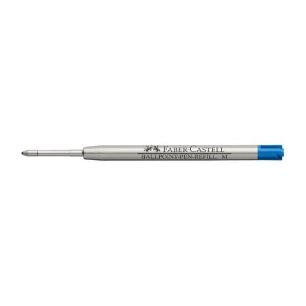 RECAMBIO UNIVERSAL BOLIGRAFO FABER CASTELL AZUL PUNTA MEDIA