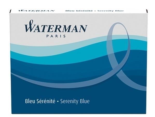 CARTUCHOS DE TINTA STANDARD AZUL FLORIDA 8 UDS WATERMAN