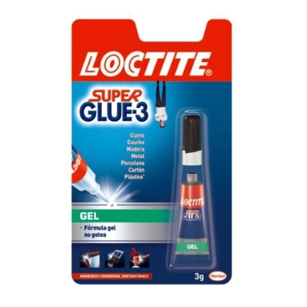 PEGAMENTO LIQUIDO SUPER GLUE-3 GEL LOCTITE