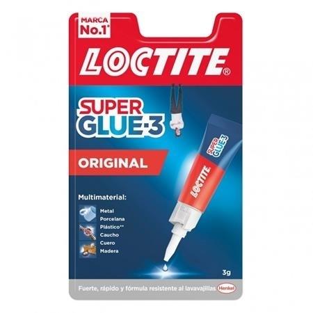 PEGAMENTO SUPER GLUE 3 ORIGINAL 3G LOCTITE