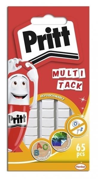 MASILLA ADHESIVA MULTITACK 65 PASTILLAS PRITT