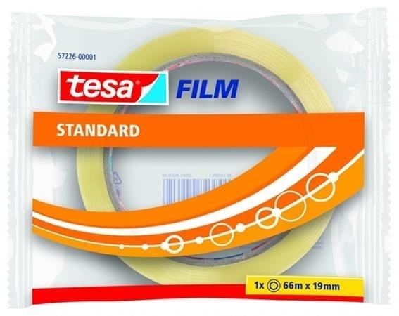 CINTA ADHESIVA ESTANDAR 66M X 19MM BOLSITA TESA