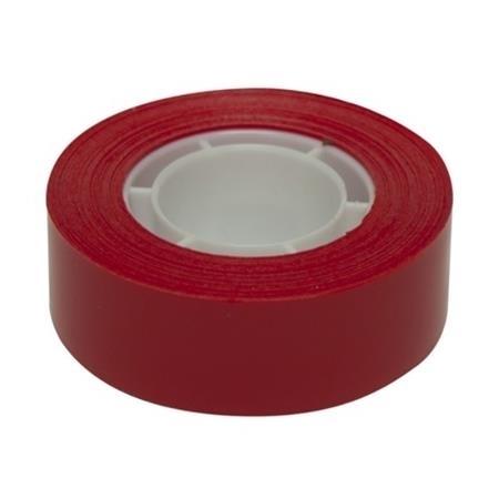 CINTA ADHESIVA COLOR ROJO 19MM X 33M  APLI