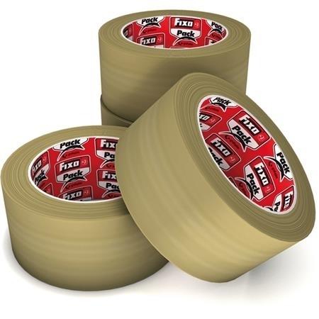 PRECINTO PP 66Mx48MM TRANSPARENTE HOTMELT FIXO