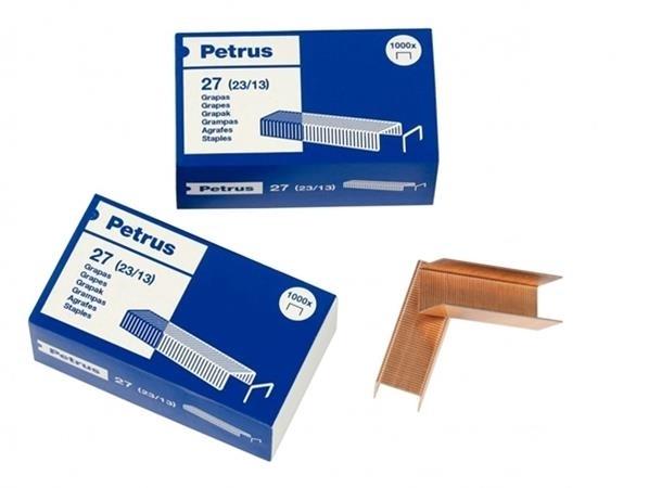 GRAPAS 26/6 CJ.5000 COBREADA PETRUS