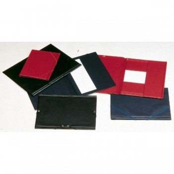 CARPETA GOMAS PVC FOLIO BOLSA NEGRO ESSELTE