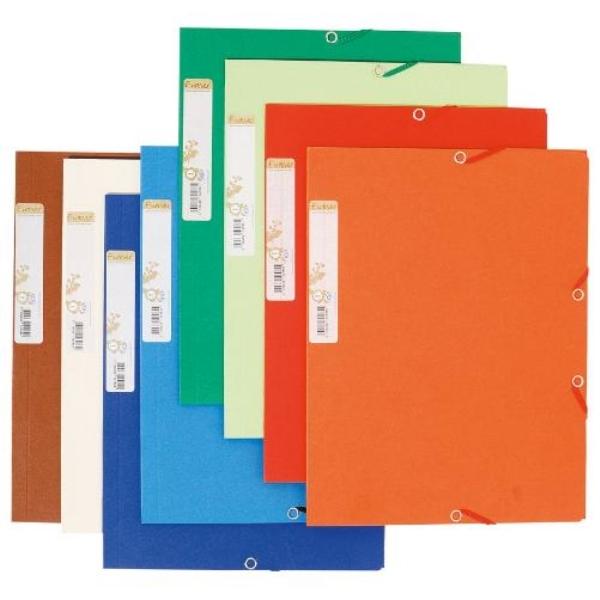 CARPETA GOMAS CARTON A4 SOLAPAS COLORES SURTIDOS FOREVER EXACOMPTA