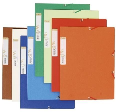 CARPETA GOMAS CARTON A4 SOLAPAS ROJO FOREVER EXACOMPTA