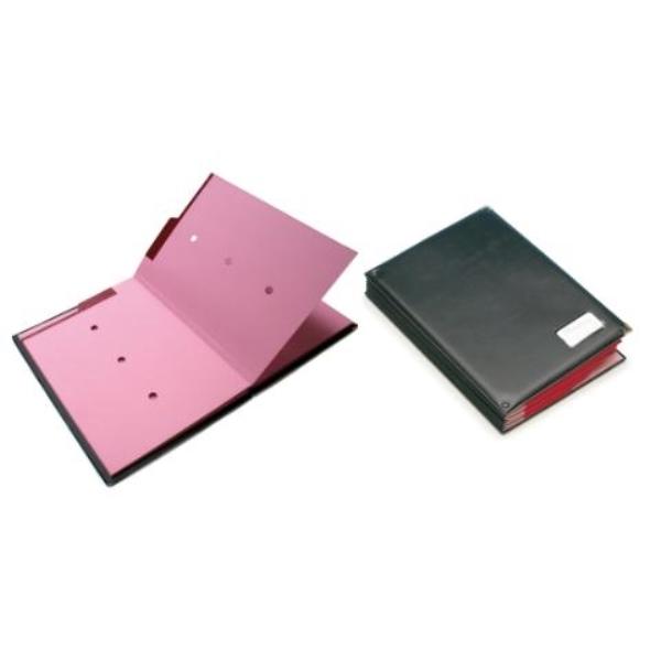 PORTAFIRMAS FUELLE 12 DEPARTAMENTOS NEGRO TAPA PVC GRAFOPLAS