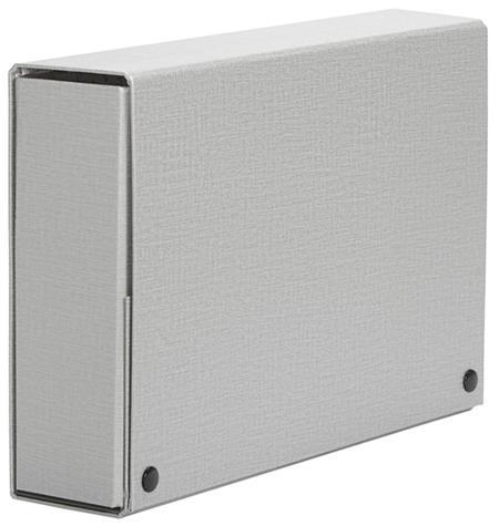CAJA PROYECTOS LOMO 30MM BROCHE GRIS PARDO