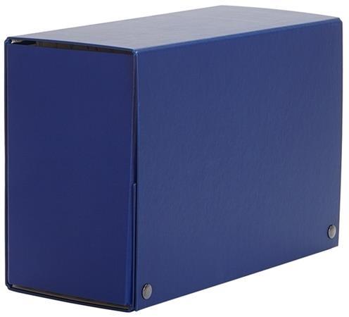 CAJA PROYECTOS LOMO 120MM BROCHE AZUL PARDO
