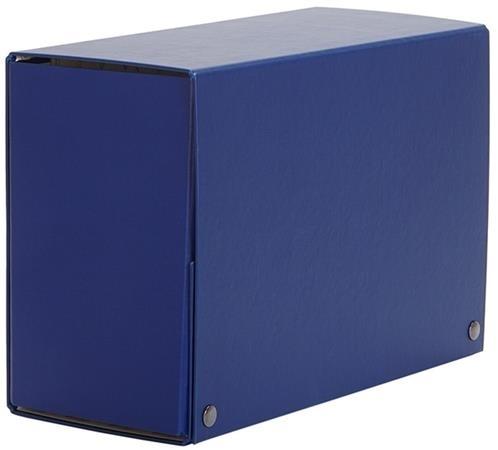 CAJA PROYECTOS LOMO 150MM BROCHE AZUL PARDO