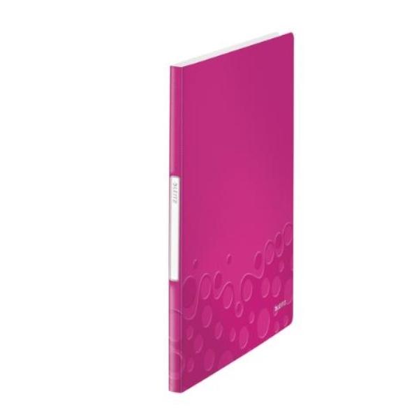 CARPETA FUNDAS 20 FUNDAS A4 PP FUCSIA WOW LEITZ