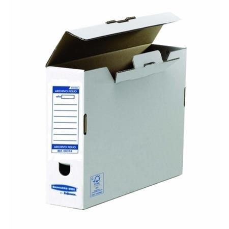 ARCHIVO DEFINITIVO FOLIO LOMO 100MM CARTON RECICLADO BANKERS BOX FELLOWES