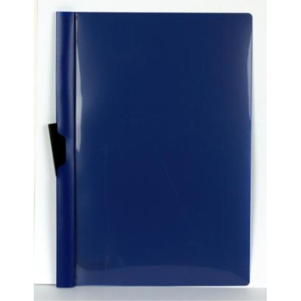 DOSSIER PINZA PP A4 30H AZUL LIDERPAPEL