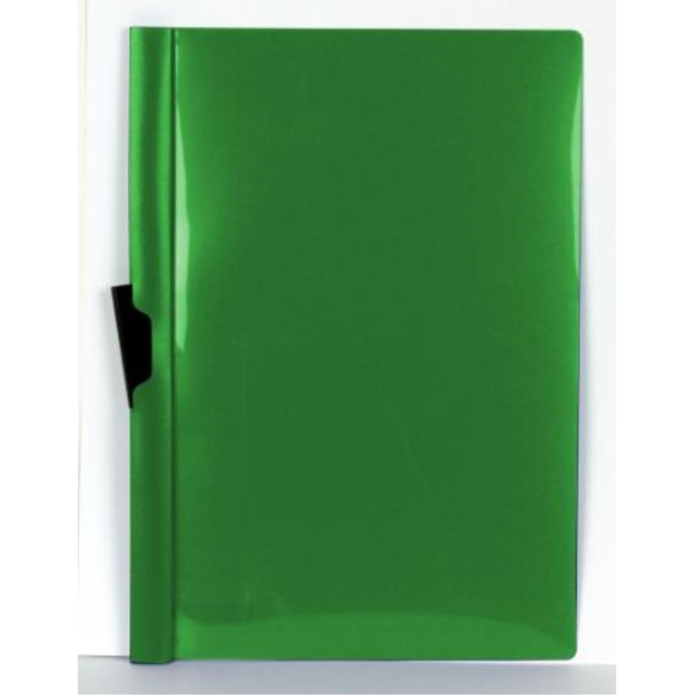 DOSSIER PINZA PP A4 30H VERDE LIDERPAPEL