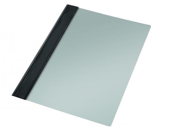 DOSSIER FASTENER METAL FOLIO NEGRO PVC  ESSELTE