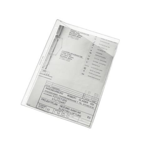 FUNDAS MULTITALADRO PARA PLANOS PVC 80 MICRAS 4 TALADROS CJ.100U. ESSELTE