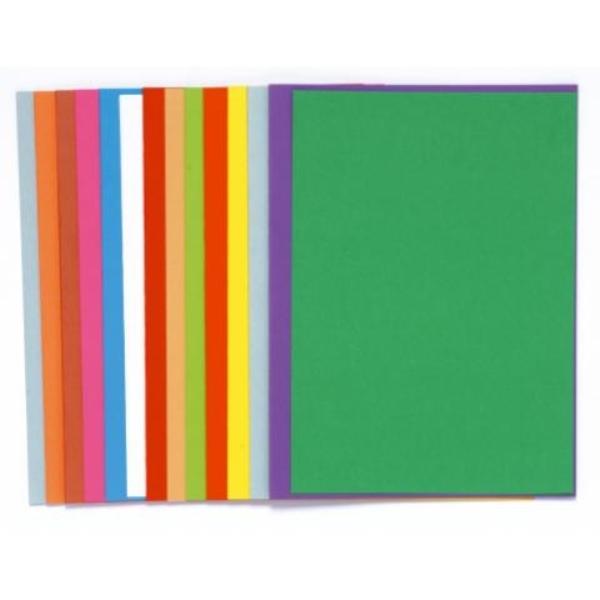 SUBCARPETA A4 80GR 10 COLORES SURTIDOS CJ.100U. EXACOMPTA