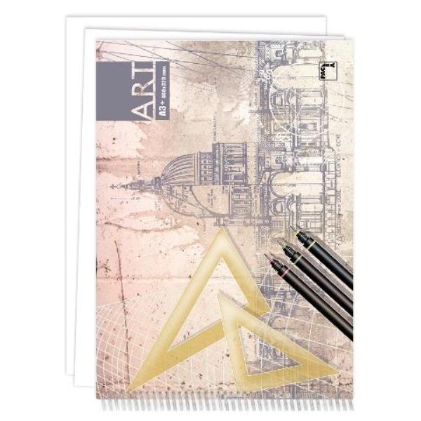 BLOC DIBUJO ART 20H 140G EN A3+ LISO S/RECUADRO PACSA