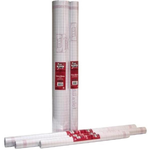 FORRO LIBROS ADHESIVO TRANSPARENTE 3X0,5M GRAFOPLAS