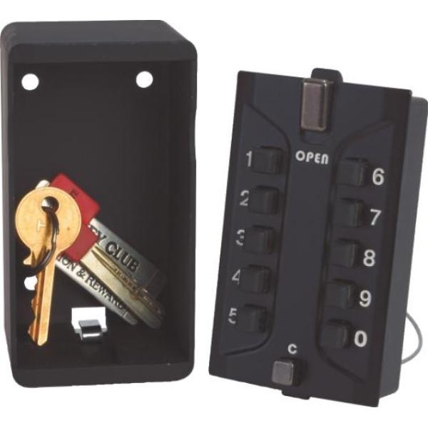 CAJA SEGURIDAD DE LLAVE CIERRE DE COMBINACION CON PULSADOR 11,5X6,2X5,8CM PHOENIX