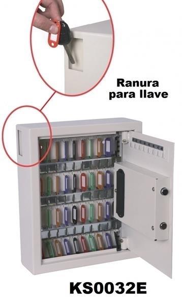 ARMARIO SEGURIDAD DE LLAVES PARA 48 LLAVES KS0032E 36X30X10CM 7,5KG PHOENIX