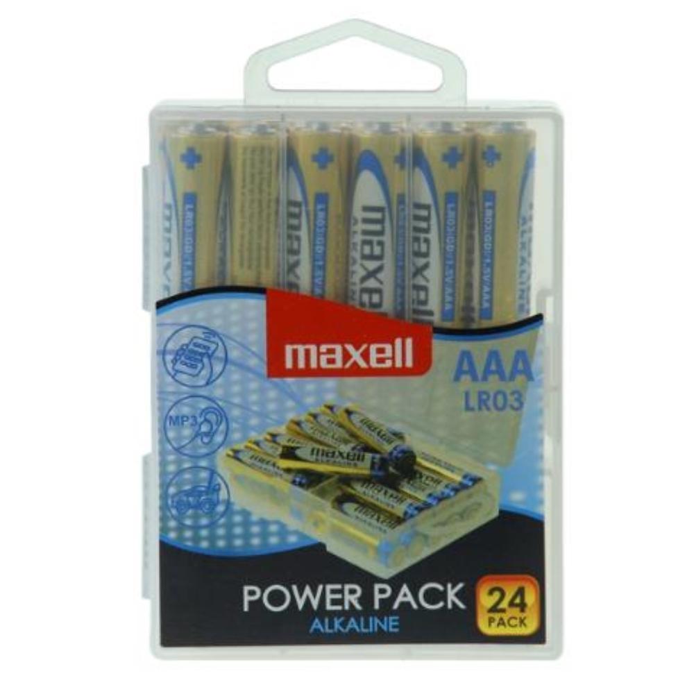 PILA LR03 24PK POWER PACK MAXELL