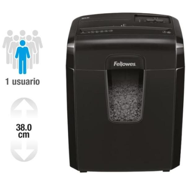 DESTRUCTORA 8MC MINICORTE 3X10H 8H FELLOWES