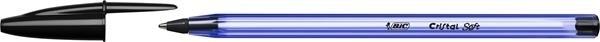 BOLIGRAFO BIC CRISTAL SOFT NEGRO
