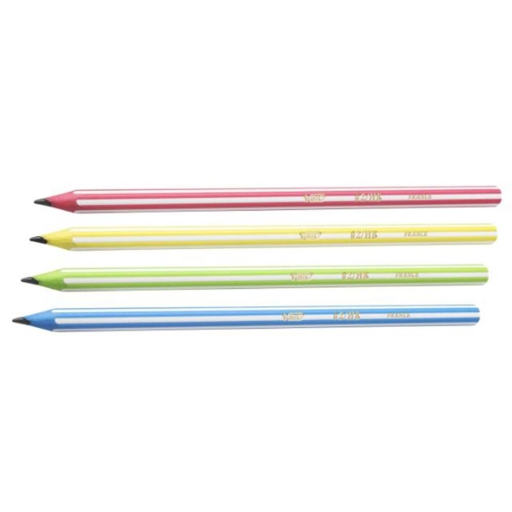 LAPIZ GRAFITO BIC EVOLUTION STRIPES