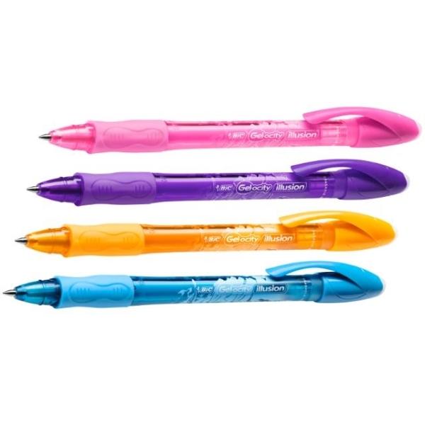 BOLIGRAFO GEL BORRABLE GELOCITY ILLUSION COLORES PASTEL SURTIDOS CJ 12