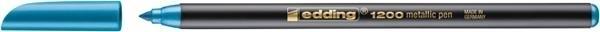 ROTULADOR EDDING 1200 AZUL METÁLICO