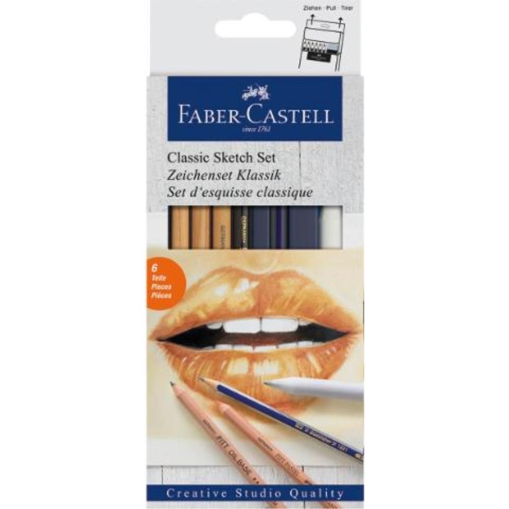 SET CREATIVO SURTIDO CON 6 PIEZAS GOLDFABER